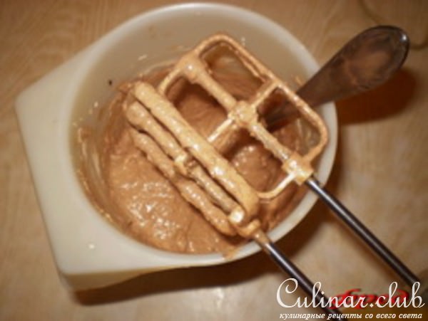 Кофейный торт с шоколадом и безе