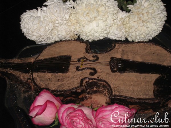 торт " Violino" с тоффи (часть 1)