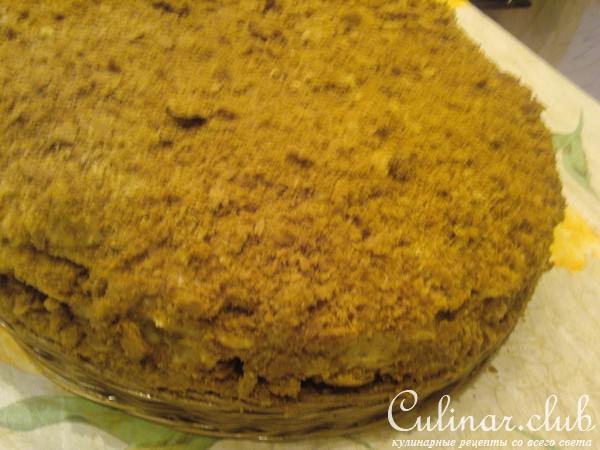 Торт "Рыжик" заварной, медовый (мой вариант)