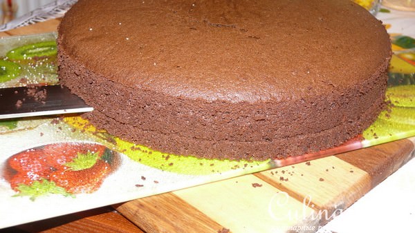 ШОКОЛАДНОЕ НАСЛАЖДЕНИЕ с лимонным курдои и сливками