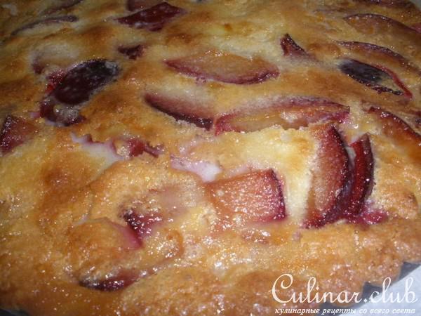 Тарт-экспресс со сливами (Plum Custard Kuchen )