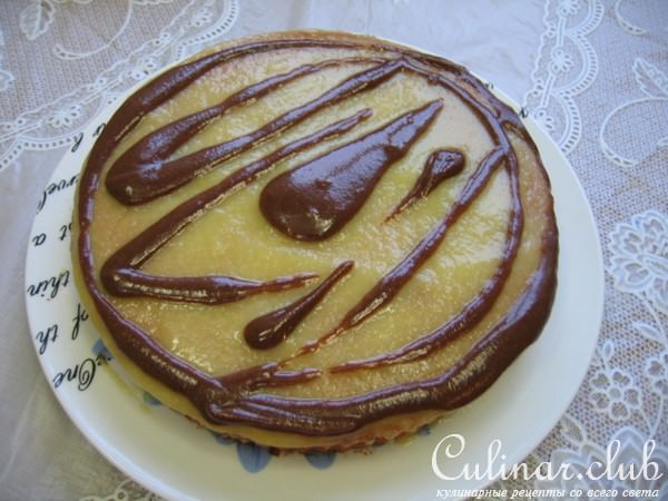 ПОСТНЫЙ торт "Апельсиновый рай" с ароматом корицы"