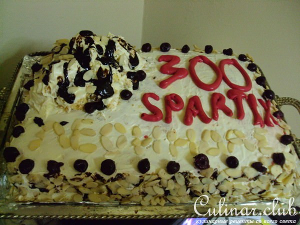 Торт "300 спартанцев"