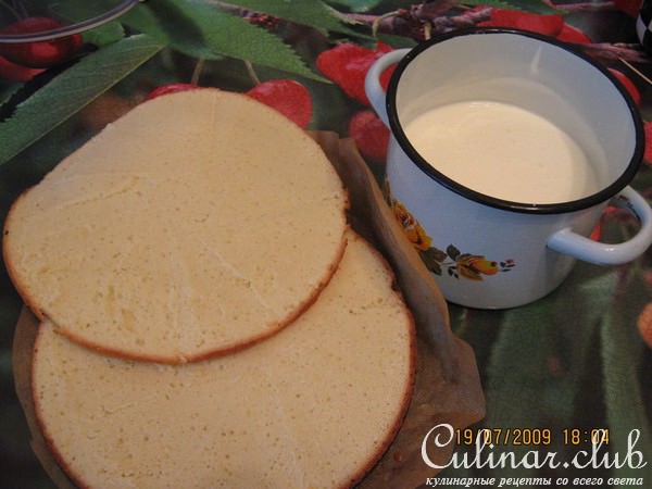 Торт "Яичница" (вариант)