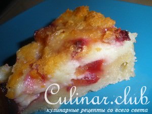 -   (Plum Custard Kuchen )
