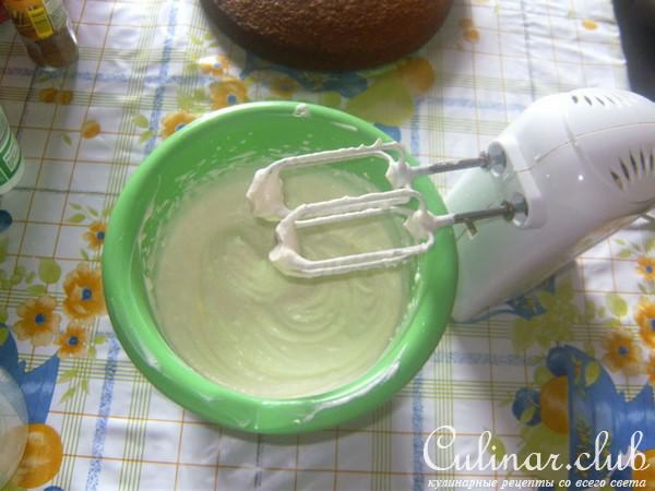 мандариновый тортик с корицей