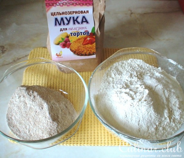 Медовый цельнозерновой торт