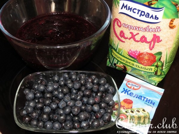 ЧЕРНИЧНО-МАКОВЫЙ ТОРТ