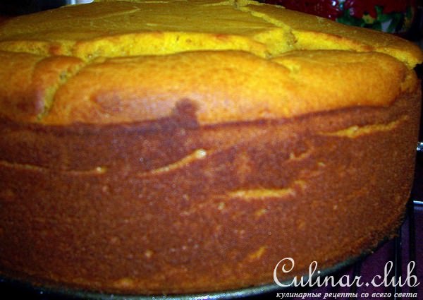 Тыквенный торт с цитрусовой ноткой