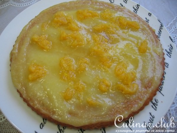 ПОСТНЫЙ торт "Апельсиновый рай" с ароматом корицы"