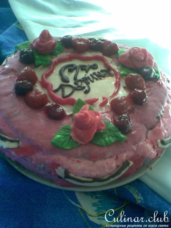 Торт именинный "Дарина"