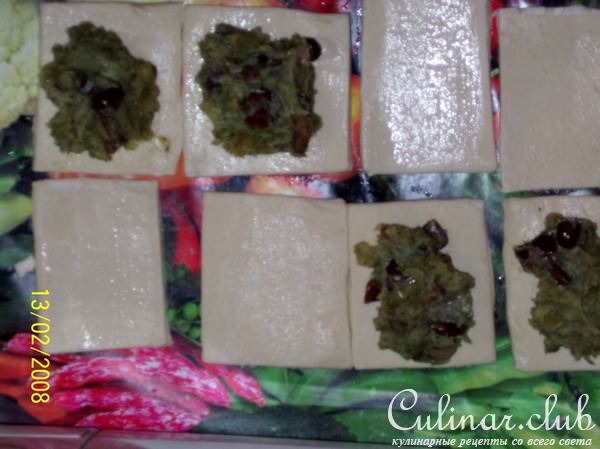 Пирожки с картофелем и грибами
