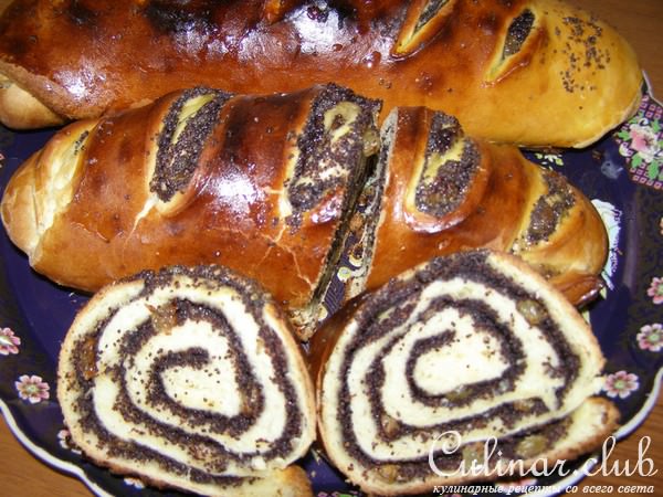 Рулет с маком(вариант)