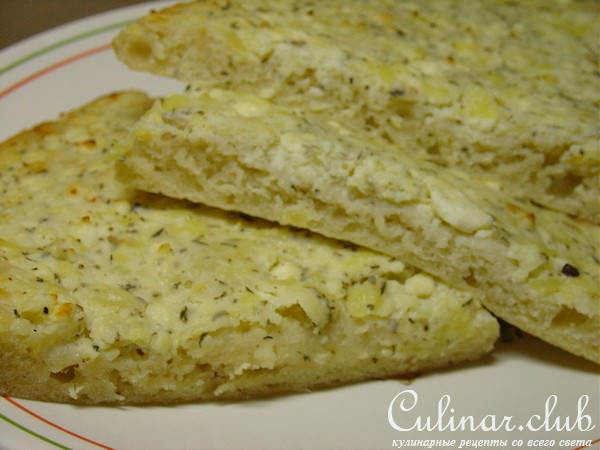 Сырные лепёшки.