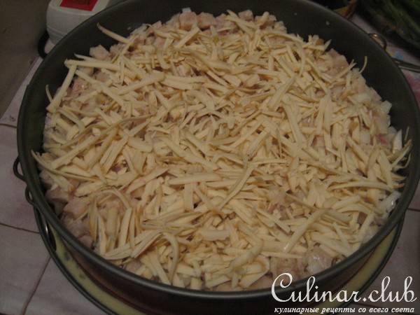 пицца "Щука в сушках"