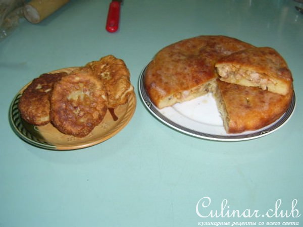 Пирог с нежшой начинкой