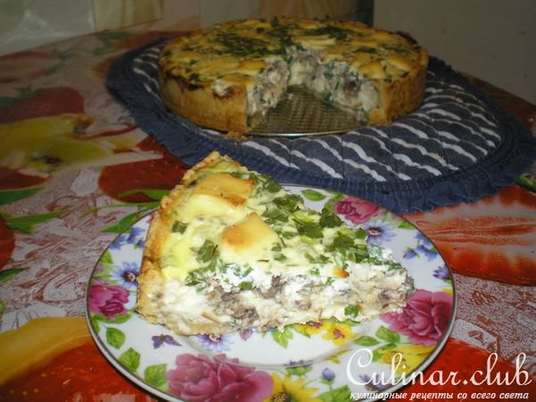 Пирог "Копченный аромат"