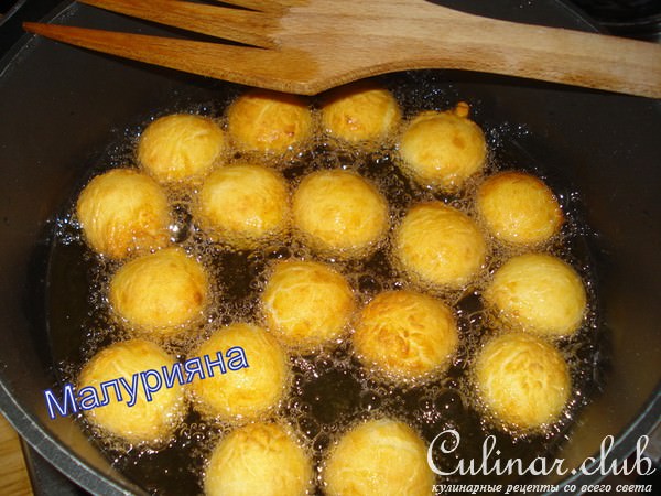 Творожные пончики (вариант)