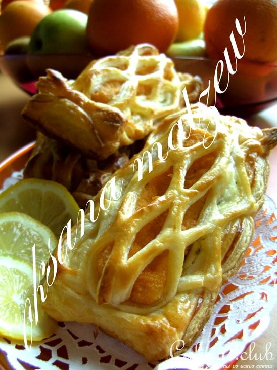 Слойки с рыбными палочками