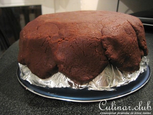 Корзинка для печенья из печенья (не для оценки)