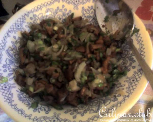 Пирожки с грибами и картофелем