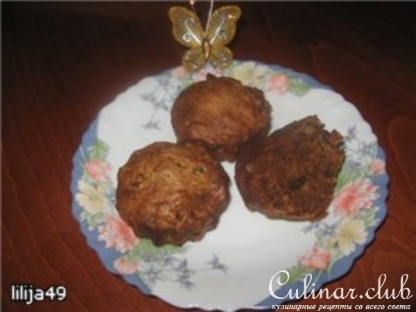 Морковные пирожные (старинный рецепт)