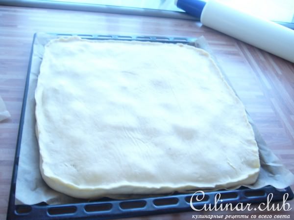 Пирог с окорочками и картофелем