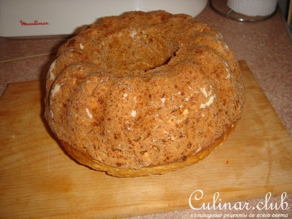 Кекс с белым шоколадом и виски "Праздничный"