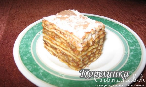 Вафельный тортик