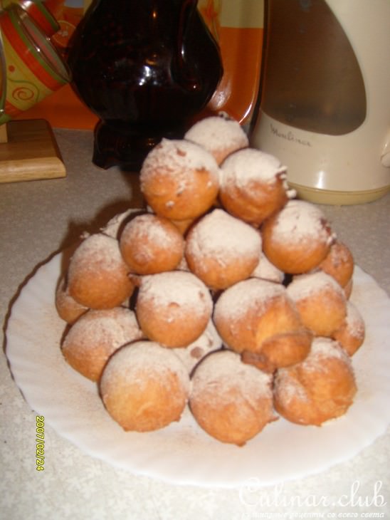 Колобки с корицей.