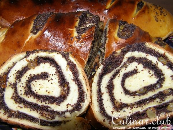 Рулет с маком(вариант)