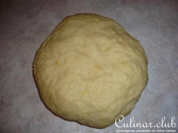 содовый рулет с манной крупой, запеченный