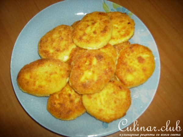 Сырники с кукурузной мукой