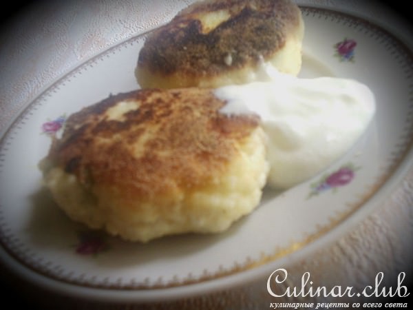 Медовые сырники с цукатами