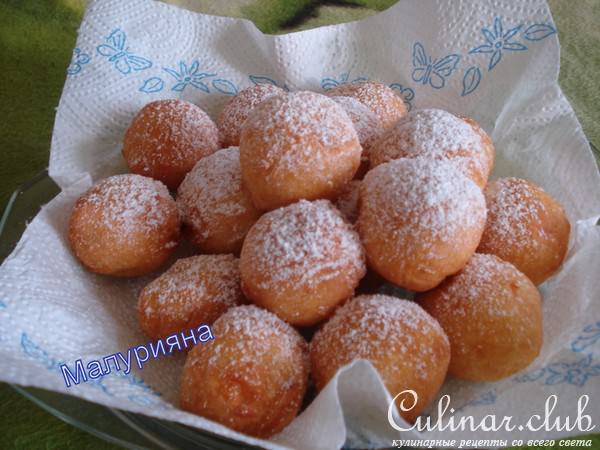 Творожные пончики (вариант)