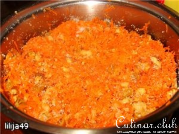 Морковные пирожные (старинный рецепт)