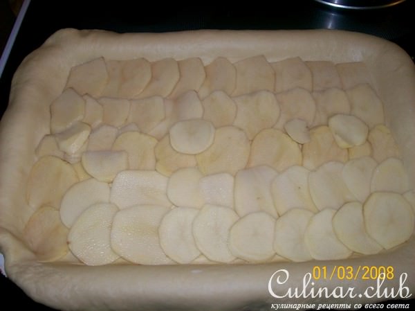 Пироги из бездрожжевого сдобного теста (с мясом и с яблоками)