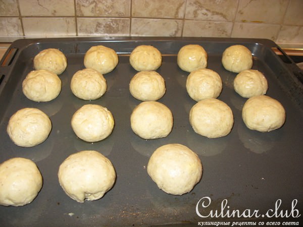 Булочки творожные с яблоком (низкокалорийные)