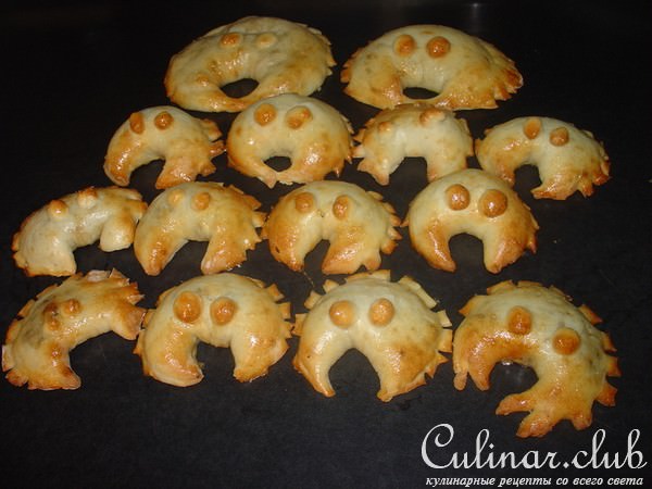 „Дружная семейка крабов“. Пироги-пирожки (вариант)