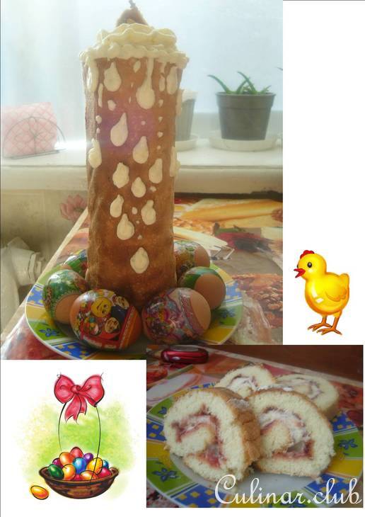 Пасхальная свеча (она же и Рождественская)