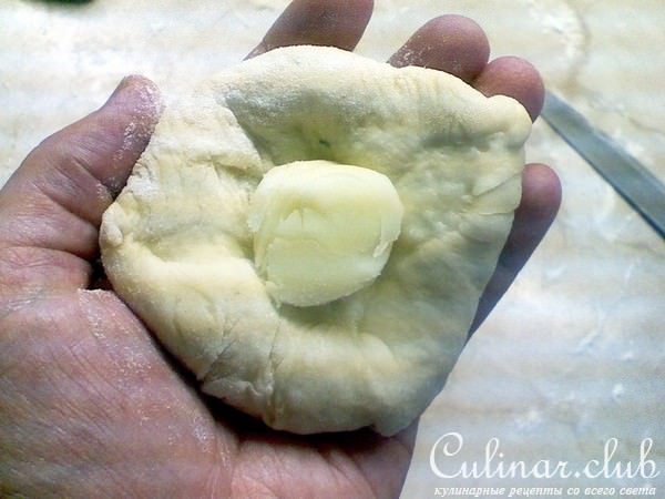 "КАРТОФЕЛЬНЫЕ БУЛОЧКИ СО СПАГЕТТИ"