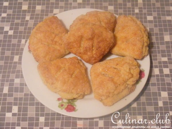 слойки из творога
