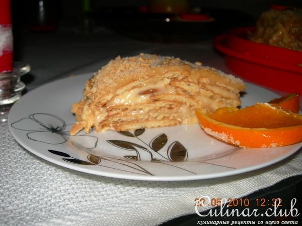 Cremoso de leite condensado или торт из печенья