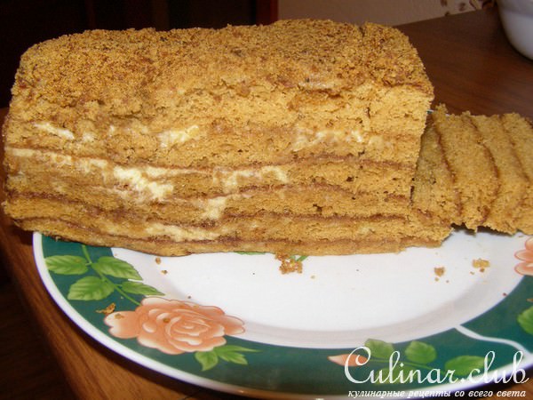 Торт "Медовик" (вариант)