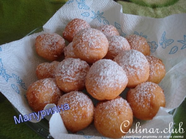 Творожные пончики (вариант)