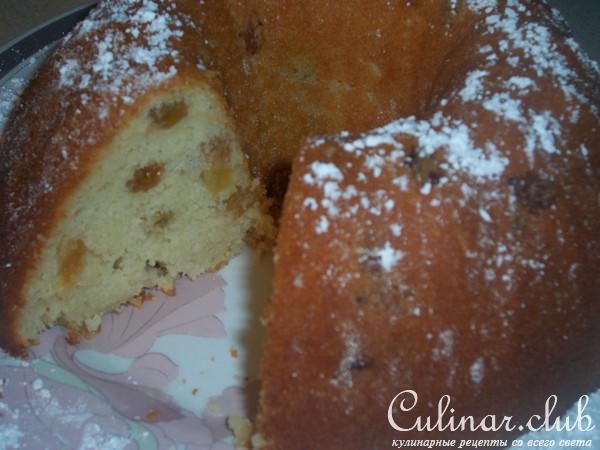 ванильный кекс
