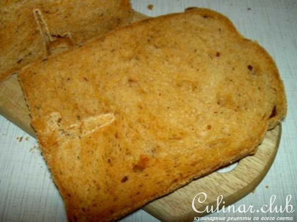 Хлеб с сушеными томатами