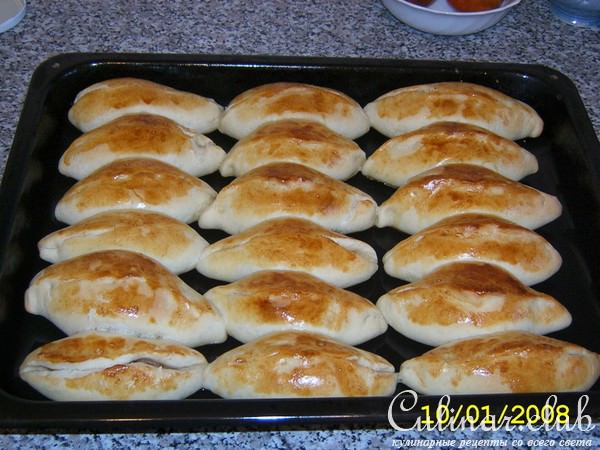 пирожки с капустой из духовки