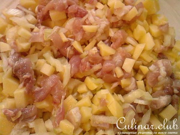 Татарский пирог(Кубете)