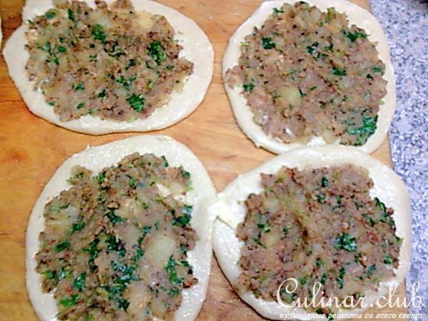 Булочки узелочки с начинкой